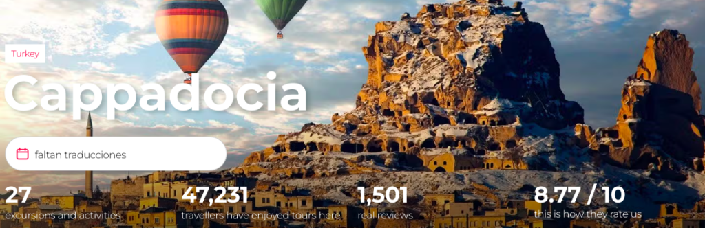 Tours por la Capadocia