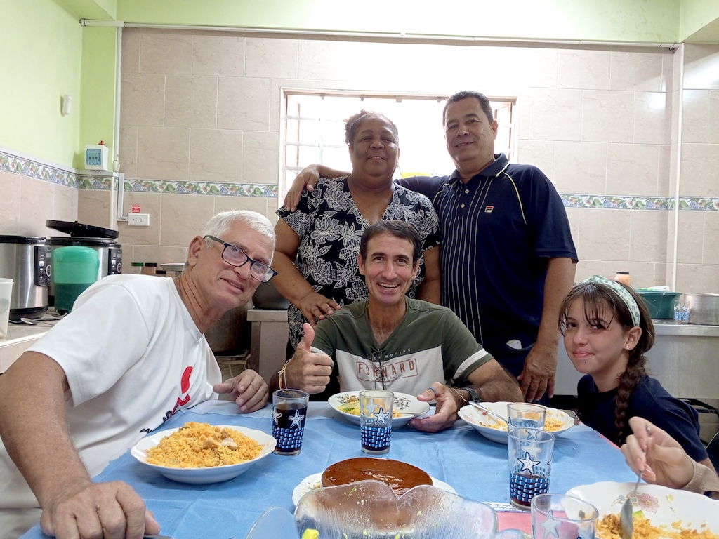 Almuerzo familiar de cumpleaños