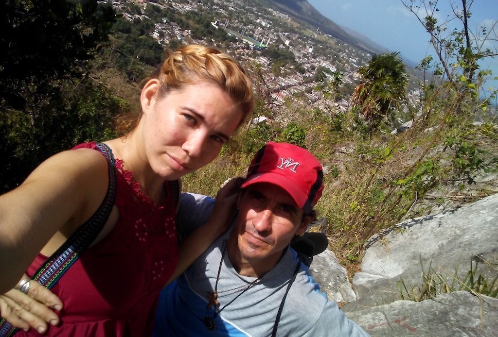 TAli y yo Viaje Loma Nueva Gerona