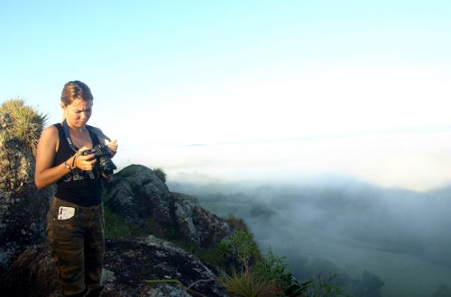 Tali en el Sendero ecoturista El Husillo