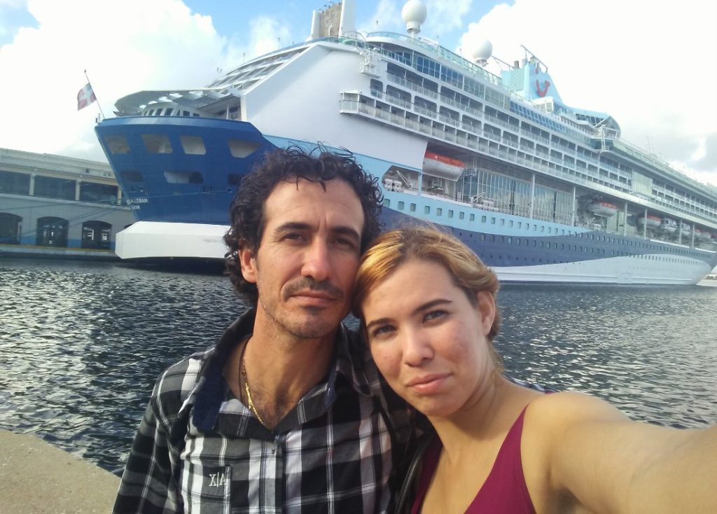 De paseo por la Habana Vieja.