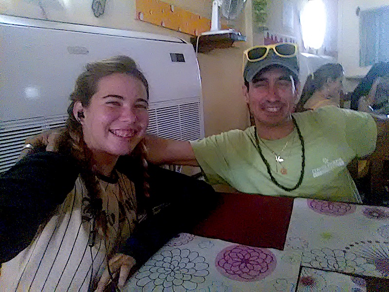 Tali, mi mejor compañera de viajes.