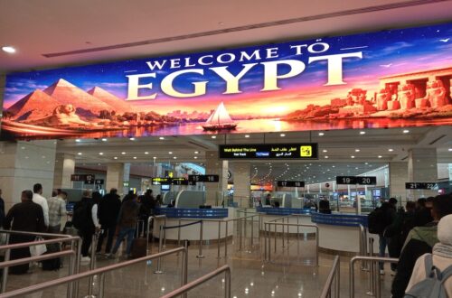 Aeropuerto Egypto Bienvenida
