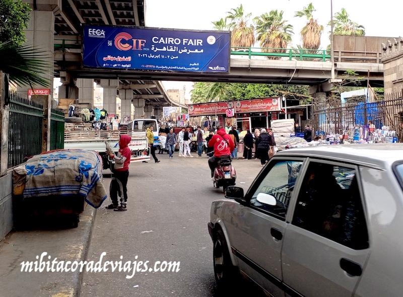 Calle Cairo en Moto Viaje a Egipto por libre