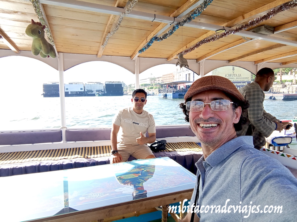 Erik Lucioviajero Navegar por el Nilo en Barcas