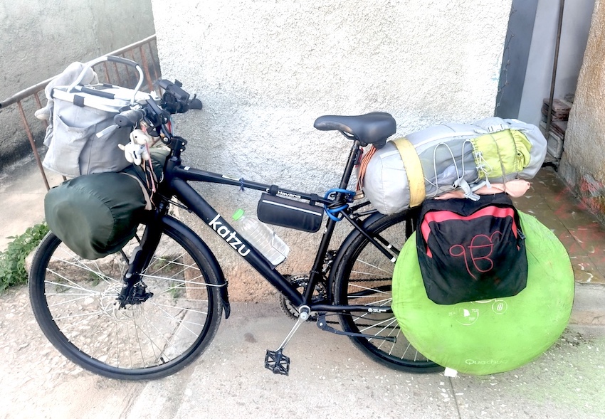 Viajar en Bici a la Loma del Taburete Artemisa Cuba