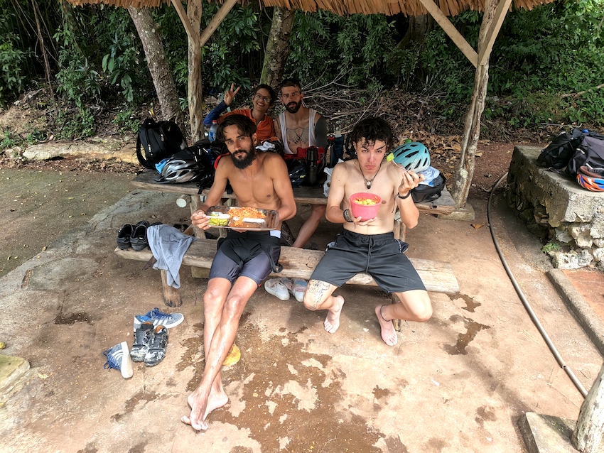 Qué hacer en Ojo de Agua: spaguetti en Familia ecoturista