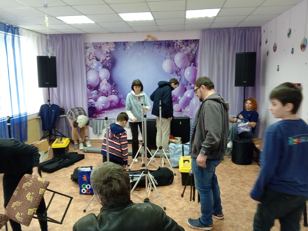 Escenografia teatro de títeres en Rusia Lucioviajero