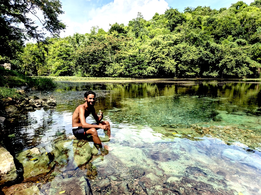 Rutas en bicicleta desde La Habana: Excursion a Ojo de agua en San Antonio
