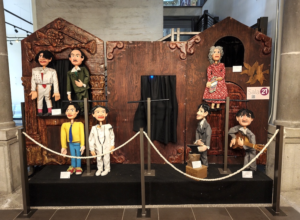 Titres en el Museo Nacional del Títere MUNATI en Huamantla, Tlaxcala, México.